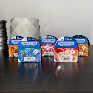 5 Yankee Candle wax melts